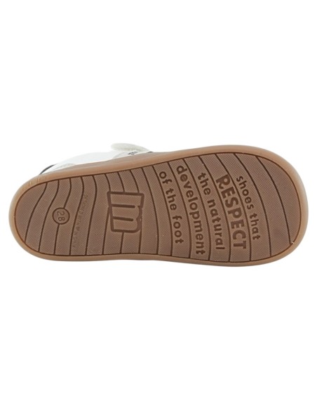 Zapatillas barefoot Mustang Free Blanco-Negro