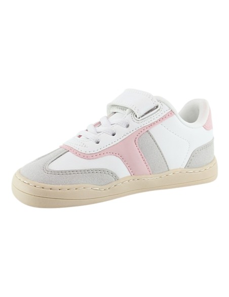 Zapatillas barefoot Mustang Free Blanco-Rosa