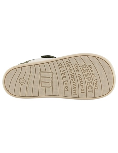 Zapatillas barefoot Mustang Free 2 Blanco-Verde