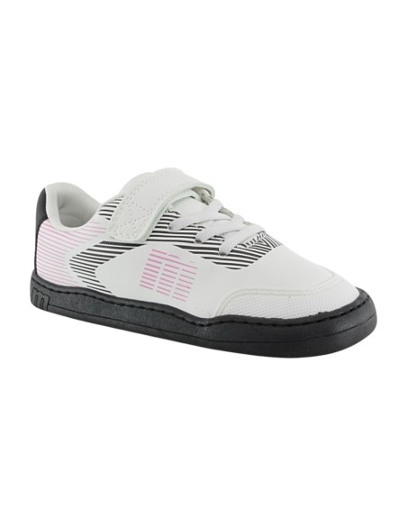 Zapatillas multideporte barefoot Mustang Free 49320 Blanco-Negro