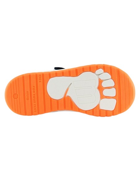 Zapatillas barefoot Mustang Free Marino
