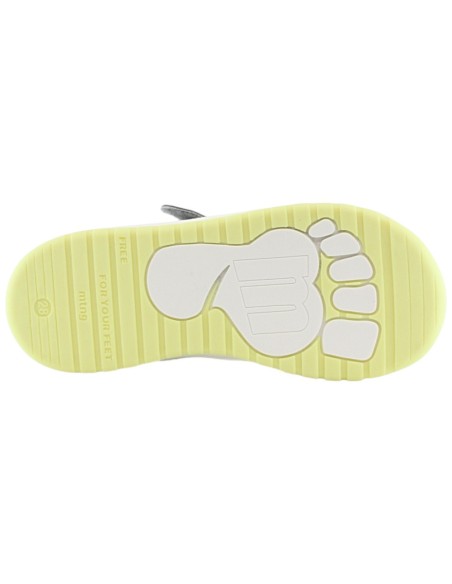 Zapatillas barefoot Mustang Free Gris