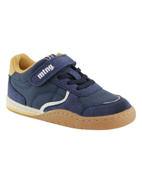 Zapatillas Mustang barfefoot Orbit2 Marino-Mostaza