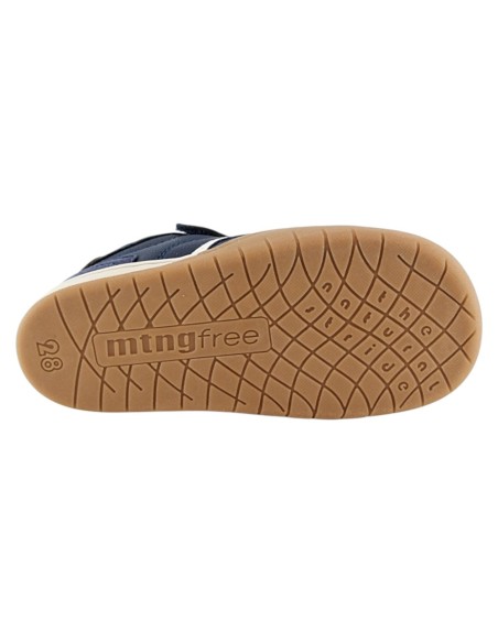 Zapatillas Mustang barfefoot Orbit2 Marino-Mostaza