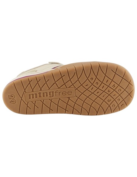 Zapatillas Mustang barfefoot Orbit2 Crema