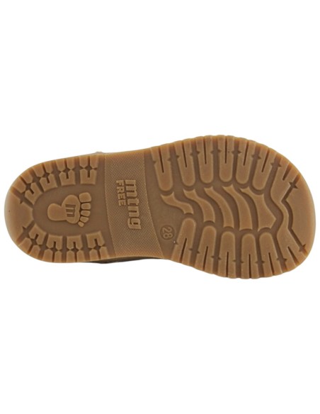 Botines barefoot forrados Mustang Alaska Cuero