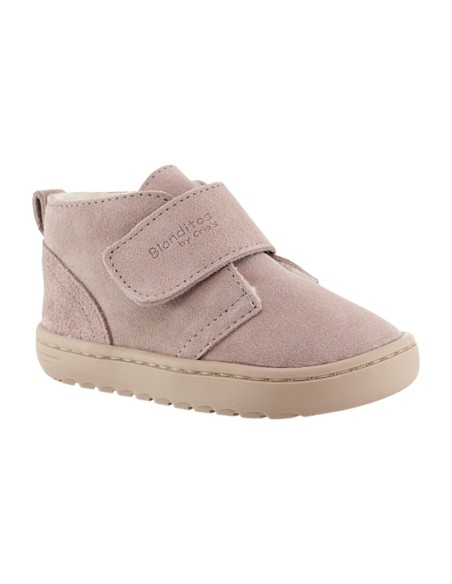 Botines barefoot forro caliente Blanditos Ottawa Rosa