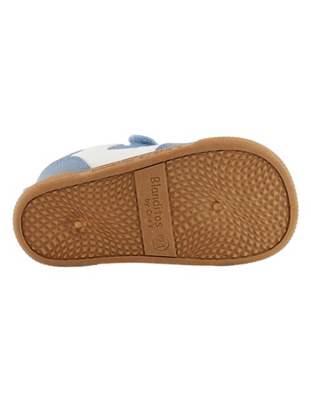 Zapatillas barefoot veganas Blanditos Flash Azul
