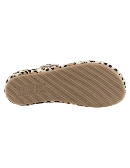 Merceditas barefoot Blanditos Ballet Animal print