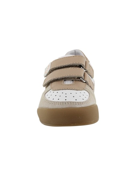Zapatos barefoot Blanditos Bahamas Beige-Blanco