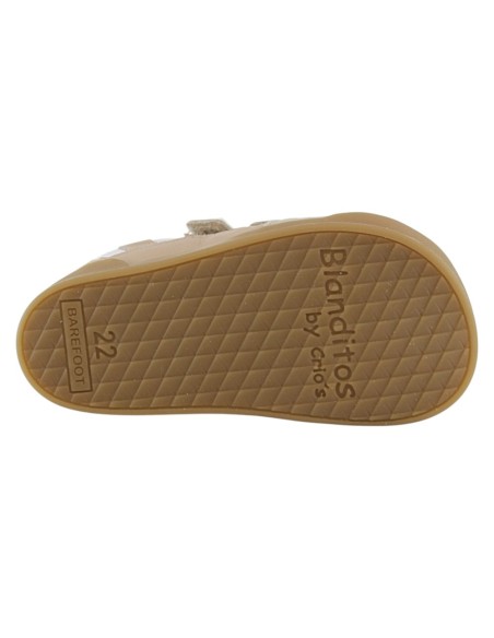 Zapatos barefoot Blanditos Bahamas Beige-Blanco