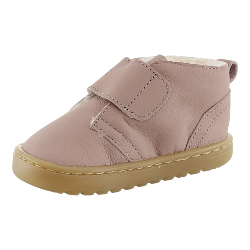 Botines barefoot forrados borrego Blanditos Ottawa Rosa