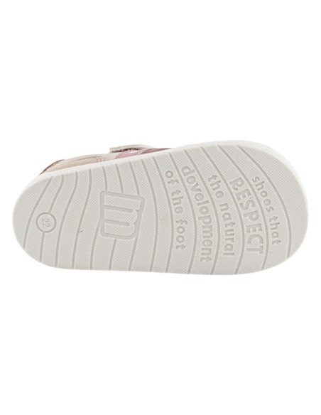 Zapatillas barefoot Mustang Free Respect Nude
