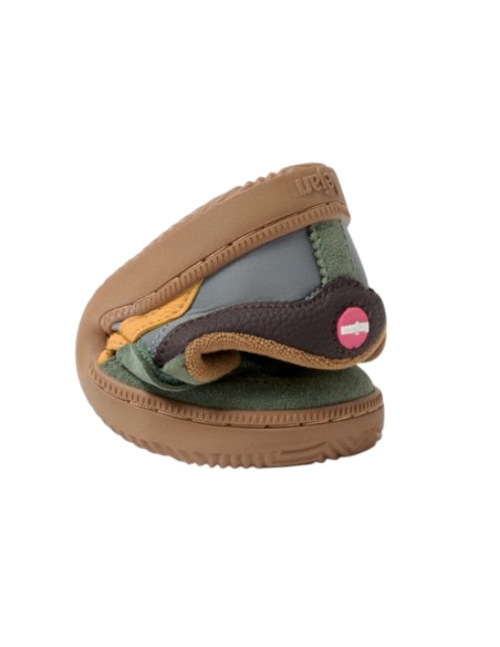 Zapatillas barefoot Lejan One Mineral Gray-Mustard