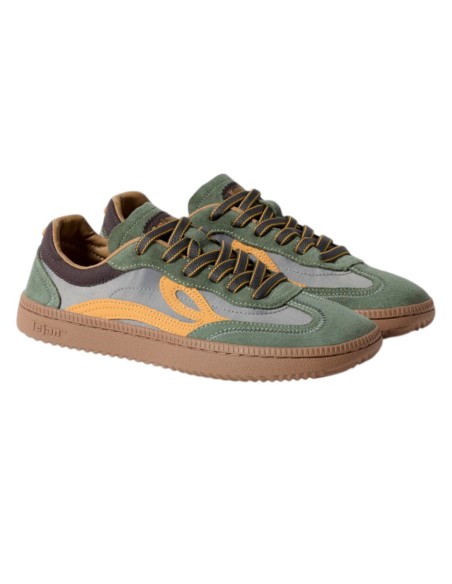 Zapatillas barefoot Lejan One Mineral Gray-Mustard