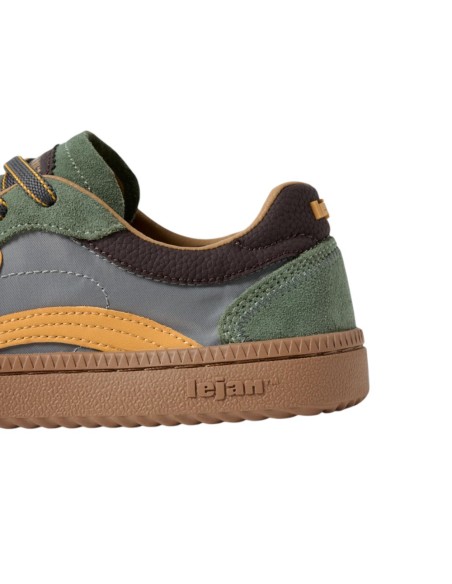 Zapatillas barefoot Lejan One Mineral Gray-Mustard