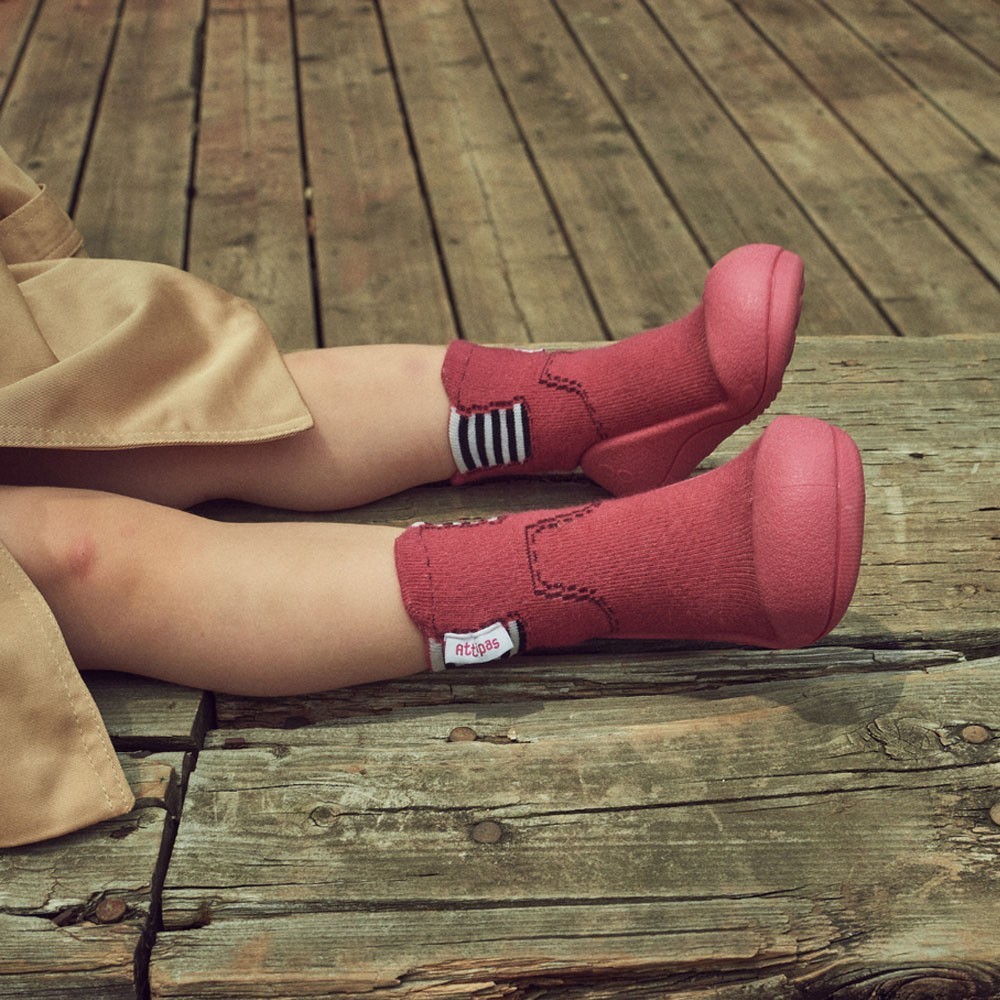 Calcetines Attipas Rain Boots Granate-Morado