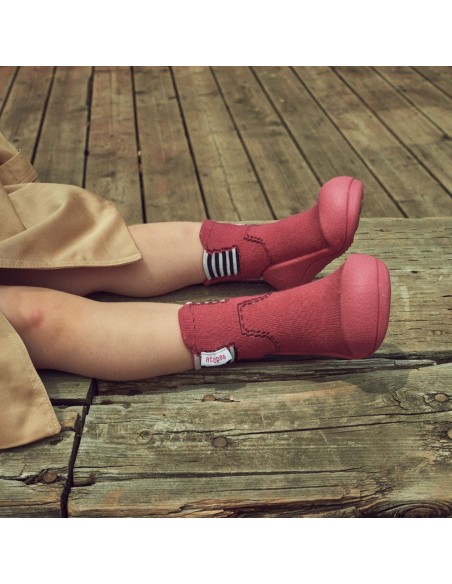 Calcetines Attipas Rain Boots Granate-Morado