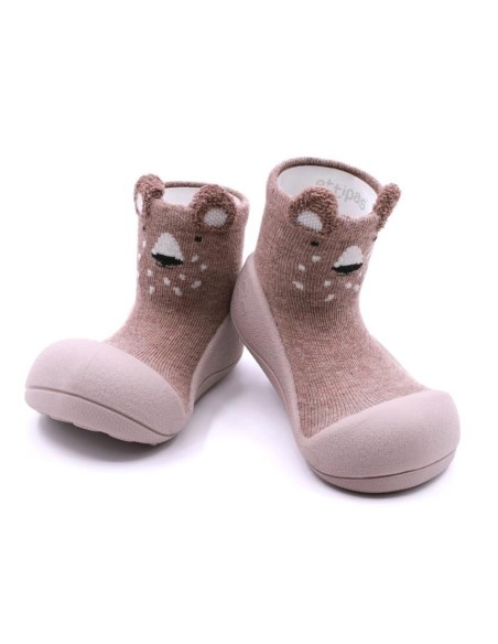 Calcetines Attipas Zootopia Bear Marrón