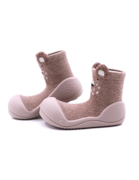 Calcetines Attipas Zootopia Bear Marrón