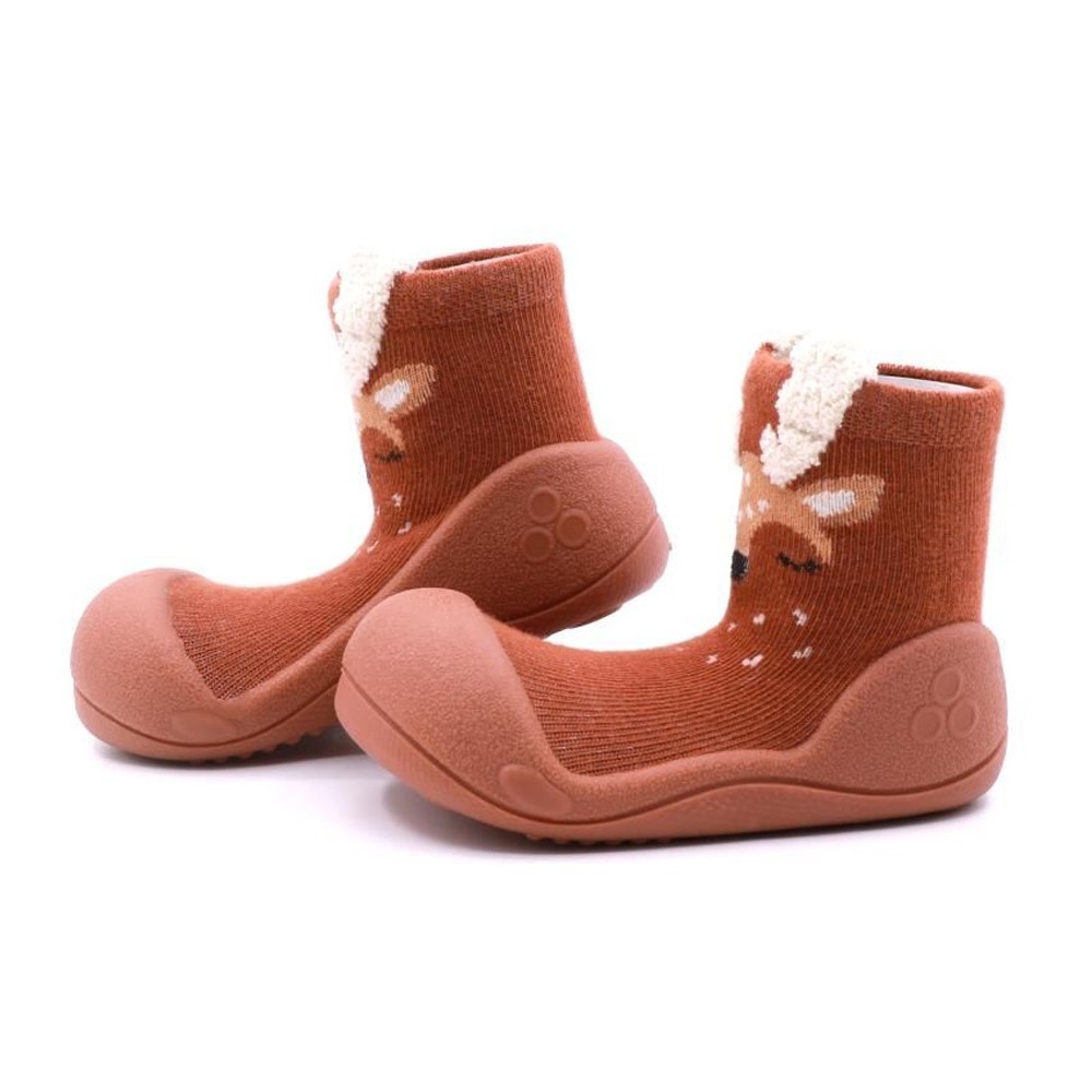 Caletines Attipas Zootopia Deer Marrón.