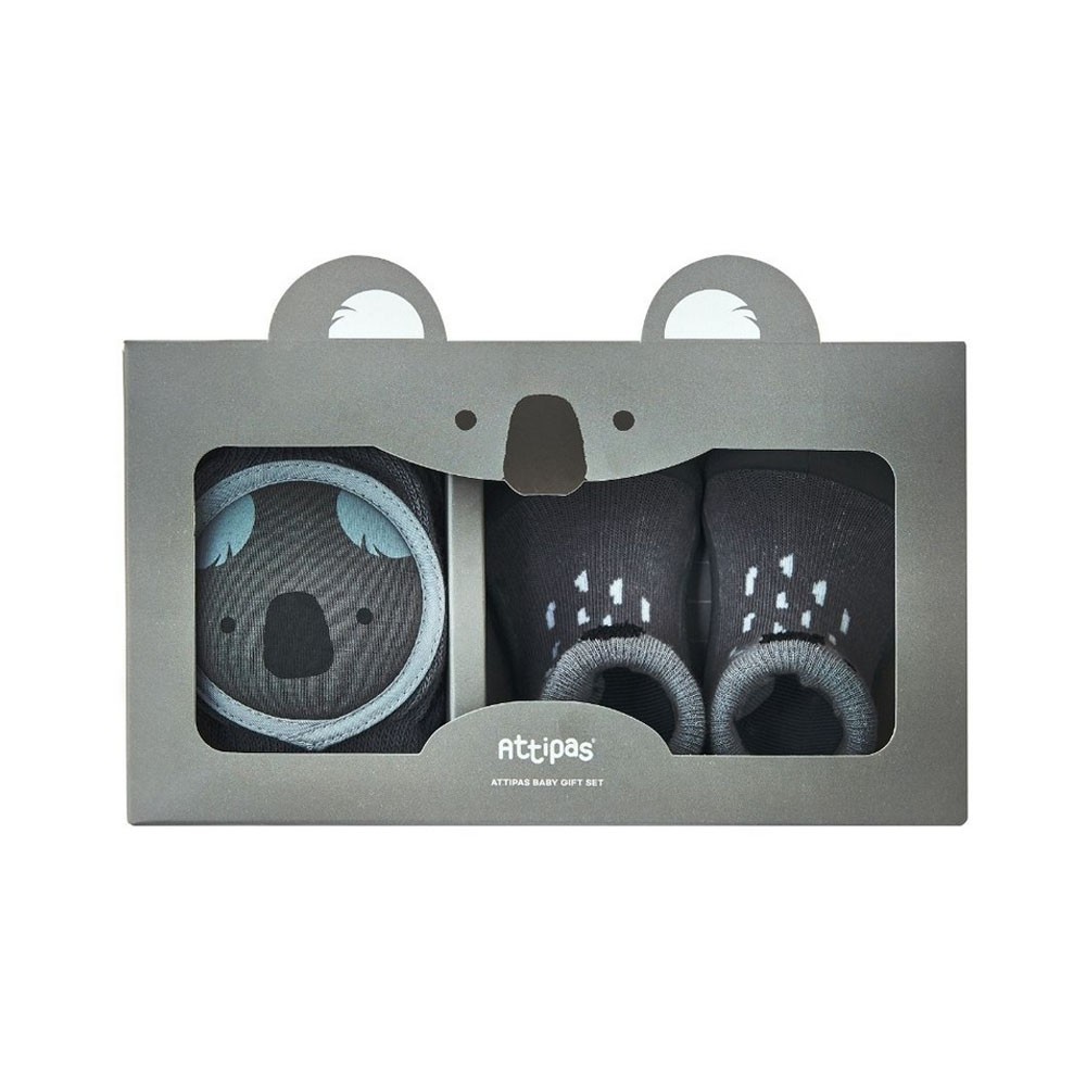 Set regalo Rodilleras+Attipas Fox Koala Gris