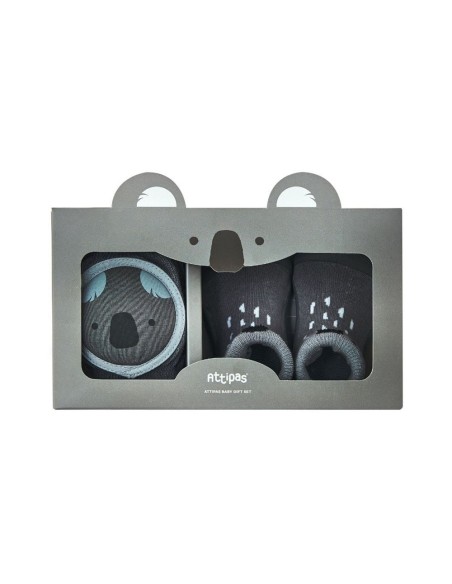 Set regalo Rodilleras+Attipas Fox Koala Gris