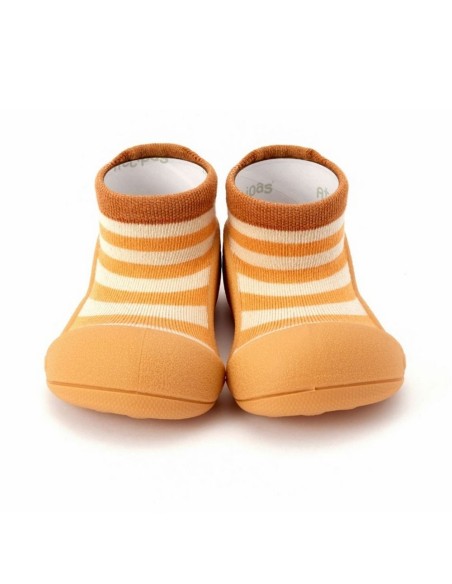 Zapatos Attipas Bambú Stripe Mostaza