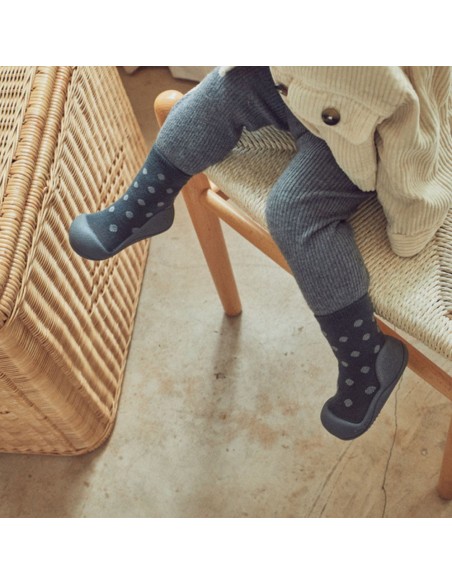 Zapatos Attipas Dot Dot Gris