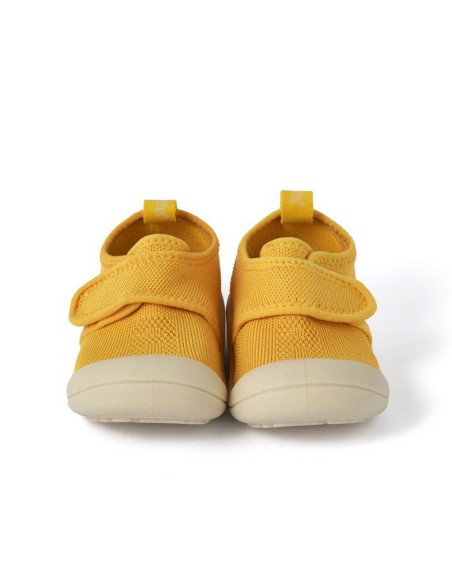 Zapatillas Attipas Knit Sneaker Mostaza