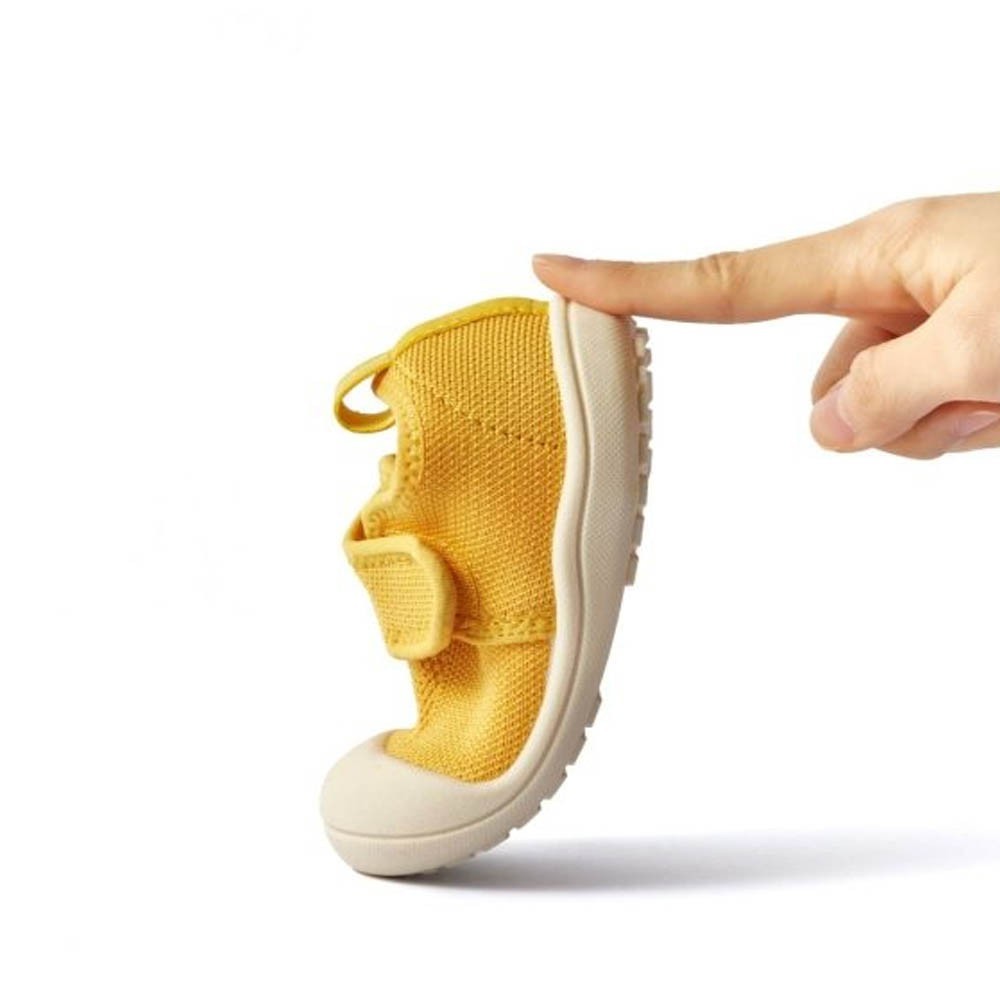 Zapatillas Attipas Knit Sneaker Mostaza