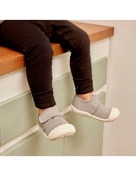 Zapatillas Attipas Knit Sneaker Gris