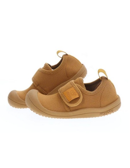 Zapatillas respetuosas Attipas Skin Shoes Mostaza