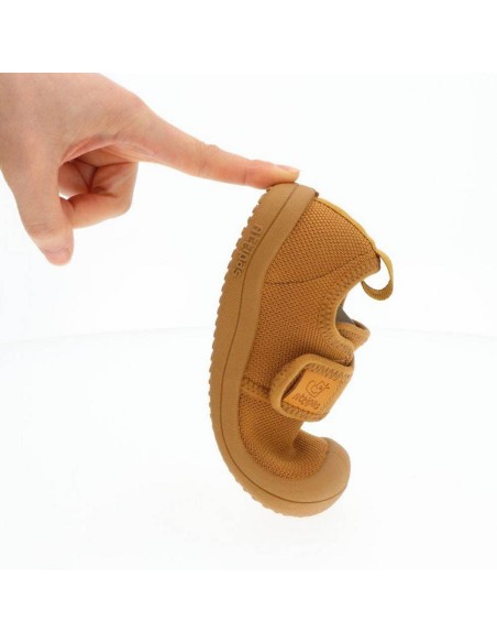 Zapatillas respetuosas Attipas Skin Shoes Mostaza