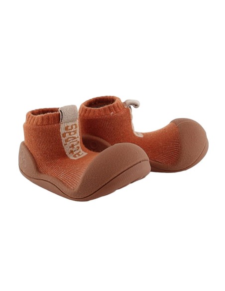 Zapatos respetuosos Attipas Attistrap Bambú Naranja
