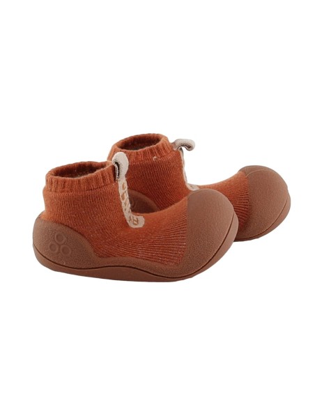 Zapatos respetuosos Attipas Attistrap Bambú Naranja