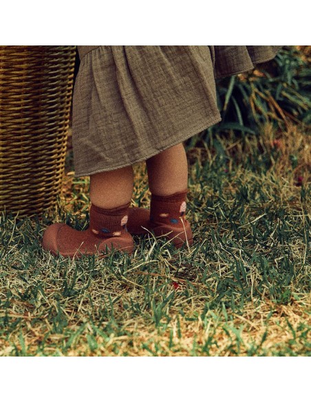 Zapatos resptuosos Woodland Marrón