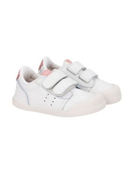 Zapatillas barefoot Igor Tennis Blanco-Rosa