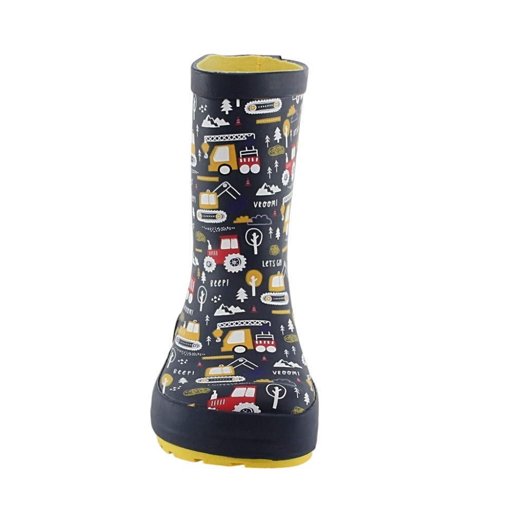 Botas de agua BAREFOOT Koel Wellie Trator Azul