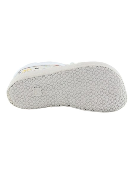 Botas de agua barefoot Koel Flowers White