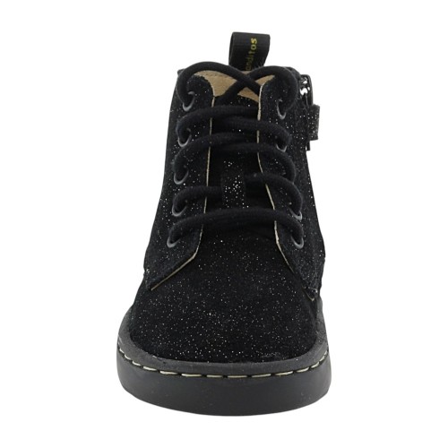 Botas barefoot Blanditos Doha Negro brilli-brilli 2