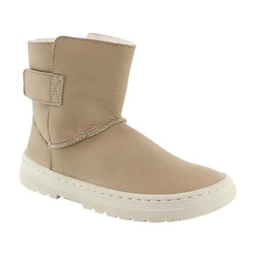 Botines respetuosos Blanditos Hielo Arena forro borreguito