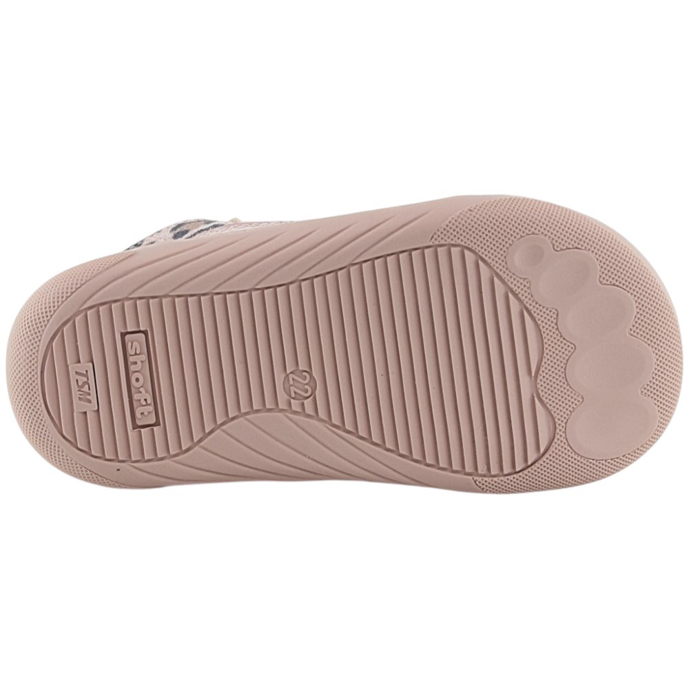 Bota respetuosa Andanines Nude Leopardo