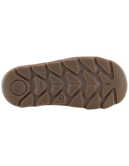 Bota barefoot Andanines Taupe borrego interior