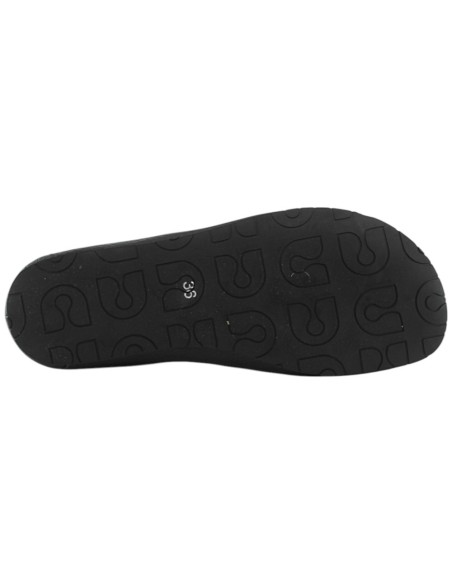 Macasines Coqueflex barefoot Mist Black suela sandalias