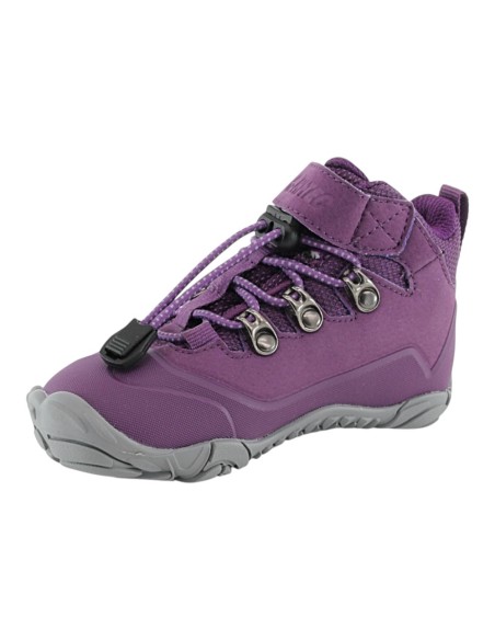 Botines barefoot impermeables Hi-Tec Figaro Lux Mid Lila