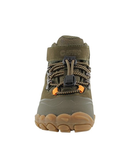 Botines Hi-Tec barefoot impermeables Figaro Lux Mid Verde