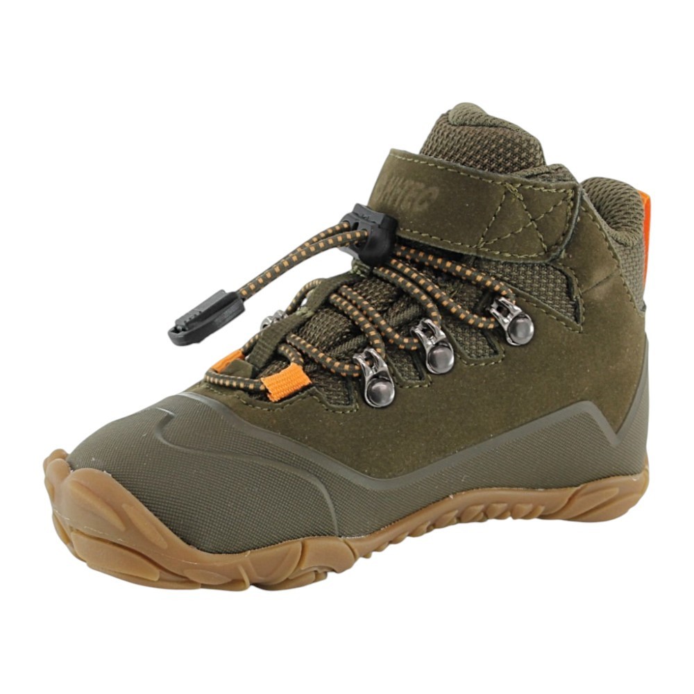 Botines Hi-Tec barefoot impermeables Figaro Lux Mid Verde