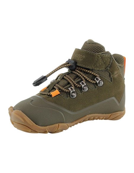 Botines Hi-Tec barefoot impermeables Figaro Lux Mid Verde