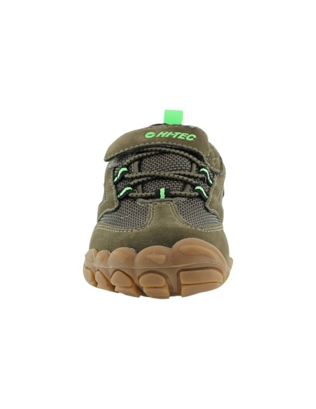 Zapatillas barefoot Impermeables Hi-Tec Figaro Kaki